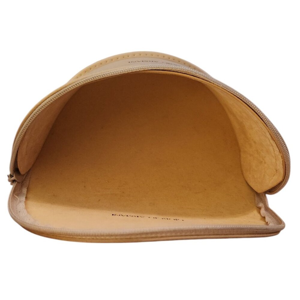Giorgio Armani Sunglass Zippered Case Cream - Picture 4 of 7